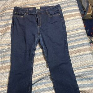 St. John's Bay Dark Blue Straight Jeans